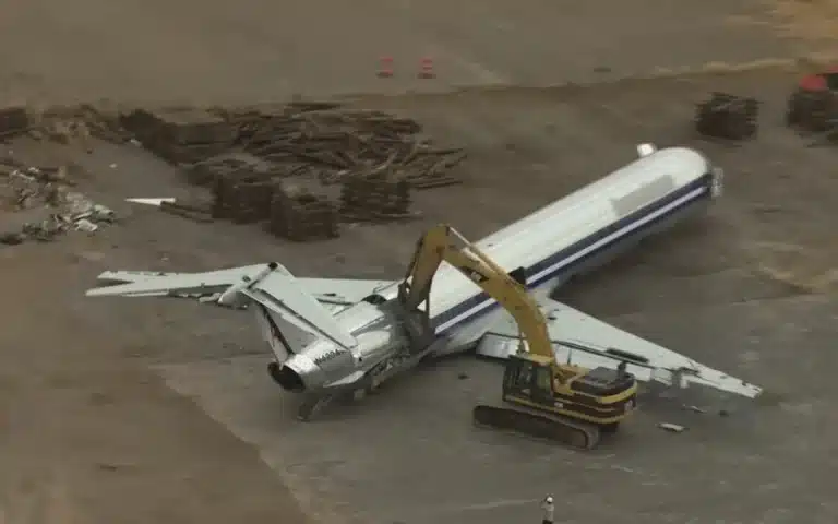 Aircraft boneyard